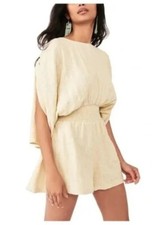 Romper Free People Pietro amarrar costas opala seda tamanho L D04 comprar usado  Enviando para Brazil