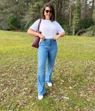 Jeans women blue for sale  WIMBORNE
