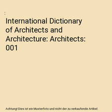 International dictionary archi gebraucht kaufen  Trebbin