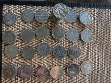 Selection circulated 50p for sale  BURY ST. EDMUNDS