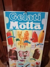 Tabella gelati motta usato  Castelnuovo del Garda