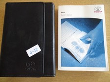 PACOTE CARTEIRA MANUAL DO PROPRIETÁRIO GENUÍNO TOYOTA RAV4 2013-2016 G-12 comprar usado  Enviando para Brazil