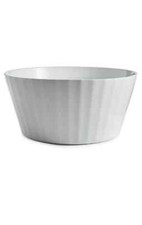 Tigela para servir salada de porcelana canelada branca Hotel Collection, criada para Macy's comprar usado  Enviando para Brazil