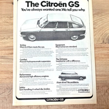 Citroen 1970s frameable for sale  PRESTON