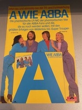 Abba seltene werbeanzeige gebraucht kaufen  Oschersleben (Bode)