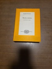 Adorno teoria estetica usato  Torino