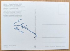 Erich honecker handsignierte gebraucht kaufen  Darmstadt