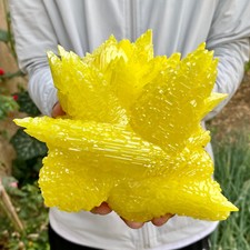 2,28 lb raro natural cristal de enxofre amarelo quartzo amostra mineral comprar usado  Enviando para Brazil