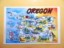 Oregon vintage map for sale  Las Vegas
