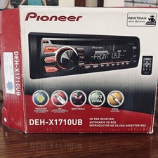Receptor Pioneer DEH-X1710UB CD RDS carro estéreo Mixtrax Android MP3 NOVO caixa aberta comprar usado  Enviando para Brazil