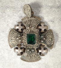 Pendentif croix jerusalem d'occasion  Yffiniac