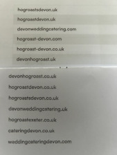 Hog roast devon for sale  TIVERTON