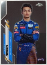 2020 Topps Chrome Formula 1 F1 Lando Norris base de retrato novato RC #7 Mclaren, usado comprar usado  Enviando para Brazil