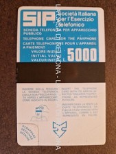 Schede telefoniche sida usato  Italia