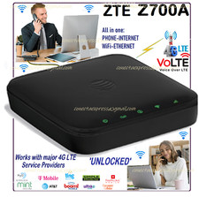 Roteador sem fio ZTE Z700A base de telefone residencial desbloqueado comprar usado  Enviando para Brazil