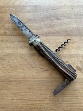 Hirschhorn jagdtaschen messer gebraucht kaufen  Kiel
