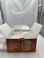 Doppelwandige gläser 350ml gebraucht kaufen  Nassau-Umland
