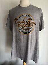 Camiseta LUCKY BRAND Oficial Crooks Bros Motorcycles Iron City Pensilvânia 2XL comprar usado  Enviando para Brazil