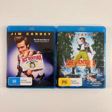 COMO NOVO lote de Blu-Ray ACE VENTURA Pet Detective conjunto de 2 filmes When Nature Calls, usado comprar usado  Enviando para Brazil