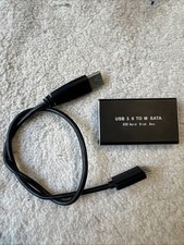 Usado, USB 3.0 para mSATA SSD caixa de disco rígido conversor adaptador gabinete externo novo comprar usado  Enviando para Brazil