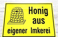 Infoschild honig eigener gebraucht kaufen  Hessisch Lichtenau