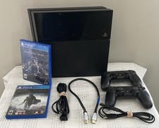Console Sony PlayStation 4 PS4 500GB pacote 2 controles 2 jogos funciona RD comprar usado  Enviando para Brazil