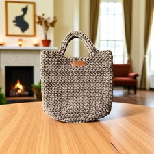 Crochet handmade tote for sale  TONBRIDGE
