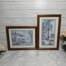 Vtg framed art for sale  Oconto