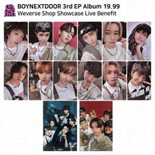 Cartão fotográfico BOYNEXTDOOR 3º EP álbum 19.99 Weverse Shop Showcase benefício ao vivo KPOP comprar usado  Enviando para Brazil