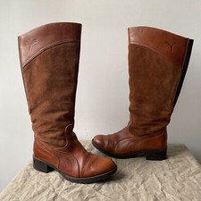 Botas femininas Puma Paris Archive marrom joelho tamanho EUA 7,5 Reino Unido 5 comprar usado  Enviando para Brazil