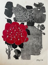 Stig lindberg moonfish for sale  EDINBURGH