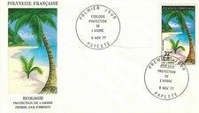 1977.papeete fdc jour d'occasion  Dijon