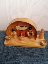 Weihnachten kleine krippe gebraucht kaufen  Taura b. Burgstädt