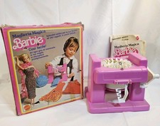 Barbie maglieria magica usato  Italia