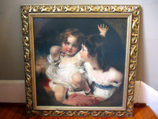 Vintage painting canvas for sale  Columbia