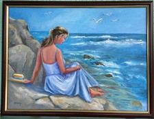Signed oil painting for sale  Palm Bay