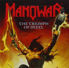 Manowar + CD + Triumph of steel (1992) comprar usado  Enviando para Brazil