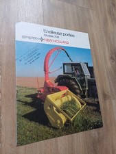 Prospectus tracteur ensileuse d'occasion  Lys-lez-Lannoy