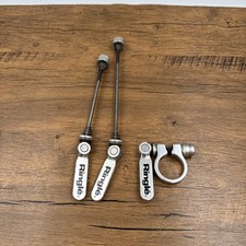 Conjunto de espeto e colarinho de assento Ringle Twister Ti dianteiro traseiro vermelho bicicleta retrô MTB, usado comprar usado  Enviando para Brazil