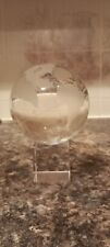 Shannon crystal globe for sale  STOCKPORT