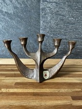 Kerzenhalter flammig bronzegu� gebraucht kaufen  Kassel