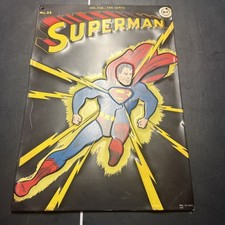 Superman tin metal for sale  Canyon Lake