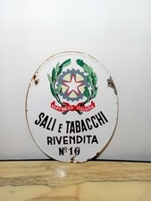Insegna smaltata sali usato  Reggiolo