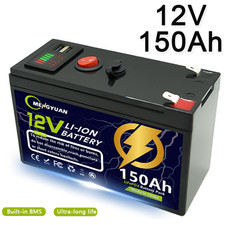 12v 150ah rechargeable d'occasion  Expédié en Belgium