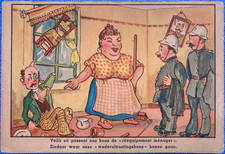 Cpa fantaisie humoristique d'occasion  France