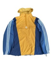 Usado, Jaqueta Adidas Originals Anorak Masculina Tamanho Grande Amarela Azul Leve Com Capuz comprar usado  Enviando para Brazil