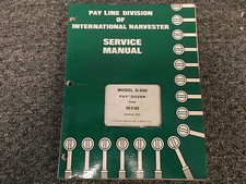 International Harvester Modelo D-500 Paydozer Crawler Manual de Serviço de Reparo comprar usado  Enviando para Brazil
