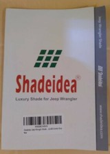 Shadeidea tonneau cover for sale  Anna
