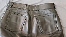 Pantaloni pelle leather usato  Romano di Lombardia