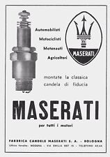 Pubblicita 1939 candele usato  Biella